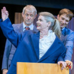 Lorenz Kabas, Martina Zinner, Mario Lopatta. 183 Abgeordnete, TiB / Schauspielhaus Graz 2026. Foto: Johannes Gellner